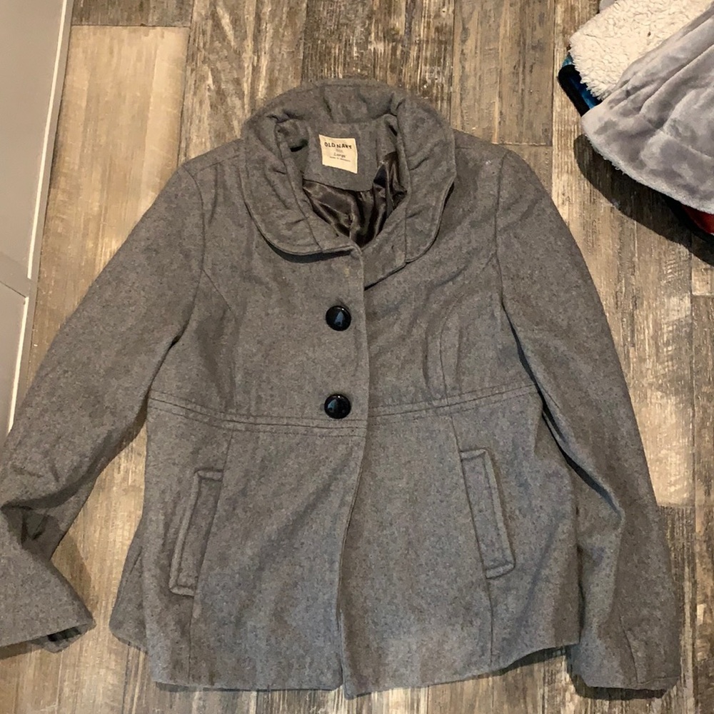 Gray Large Old Navy Coat